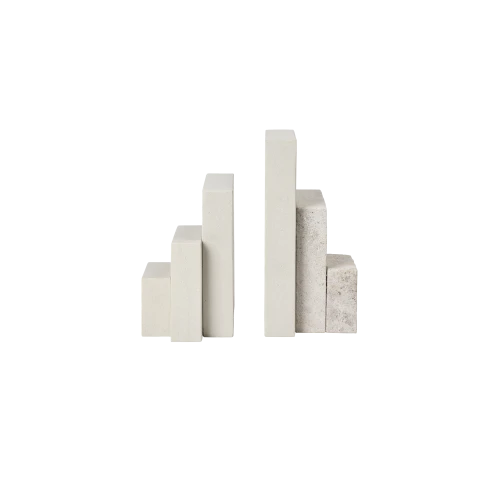 Kristina Dam Studio Stone Bookends - Gessato Design Store