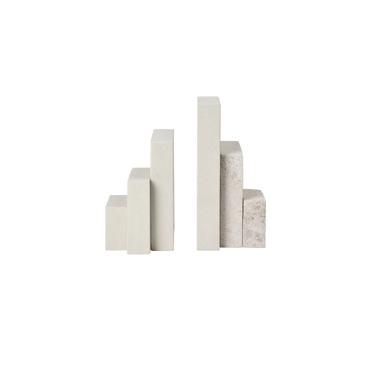 Kristina Dam Studio Stone Bookends - Gessato Design Store