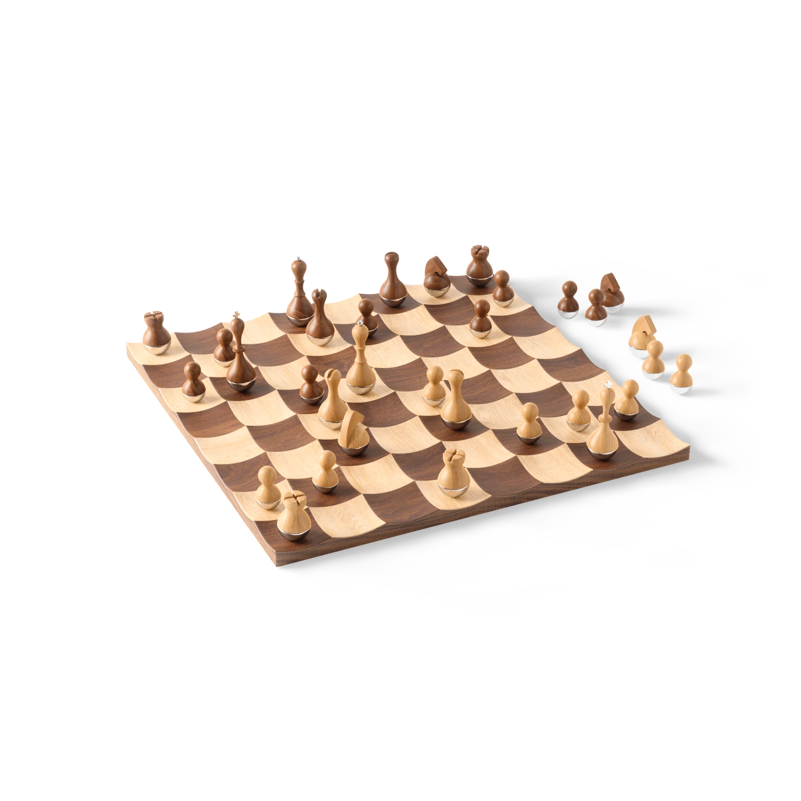 Wobble Chess Set - Gessato Design Store