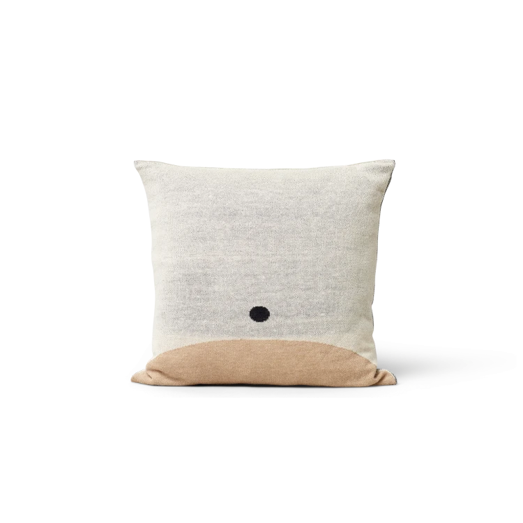 Aymara Cream Dot Throw Pillow - Gessato Design Store