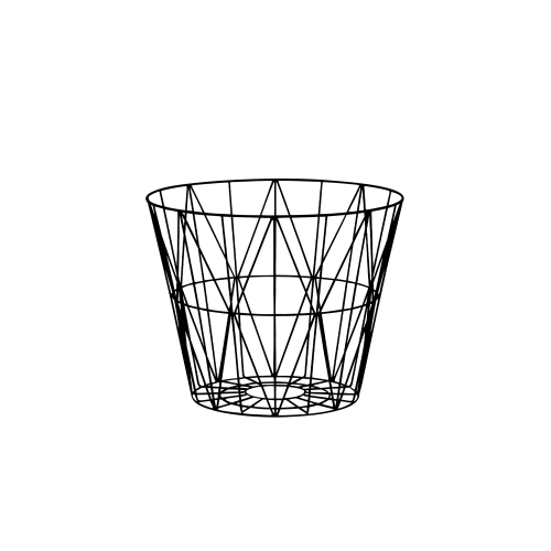 Wire Basket - Gessato Design Store