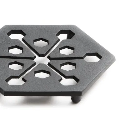 Cast Iron Trivet - Hexagon - Gessato Design Store