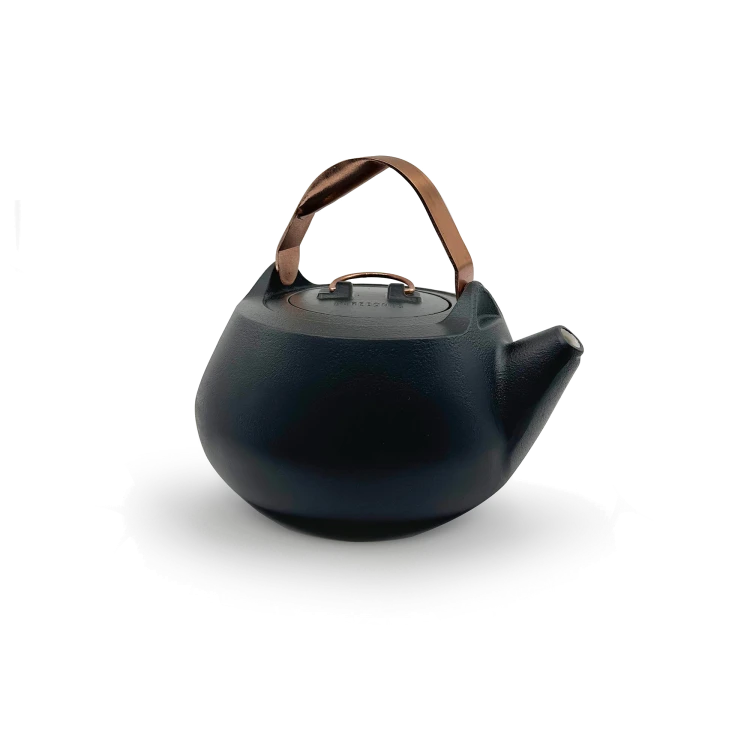 Enamel Lined Cast Iron Teapot - Gessato Design Store