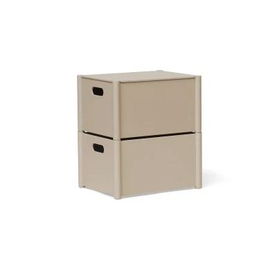 Pillar Stackable Wooden Storage Boxes - Gessato Design Store