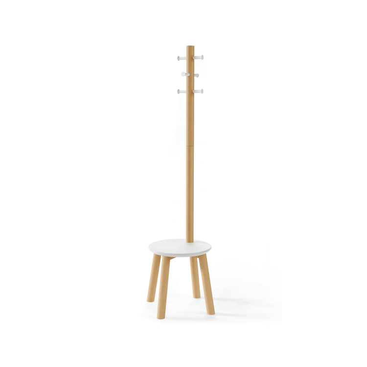 Pillar Stool and Coat Rack - Gessato Design Store