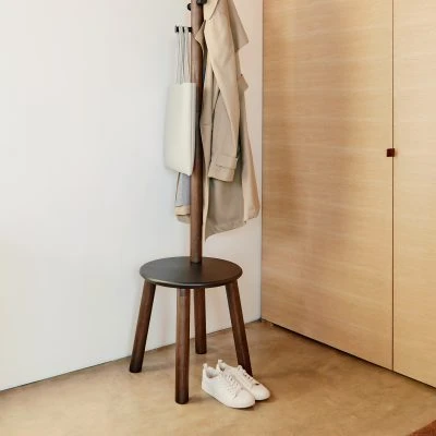 Pillar Stool and Coat Rack - Gessato Design Store