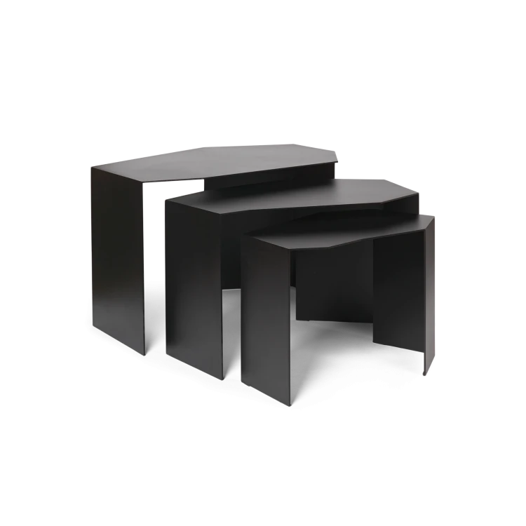 Shard Cluster Tables - Set of 3 - Gessato Design Store