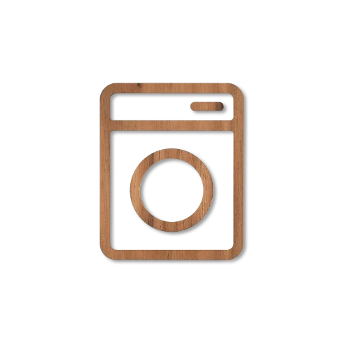 Interior Wall/Door Wood Signs - Laundry - Gessato Design Store