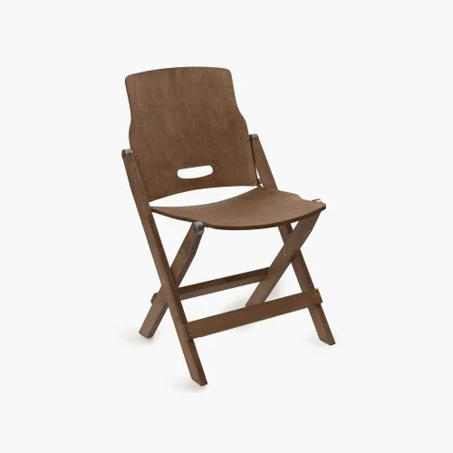 Ridgetop Wood Table and Folding Chair Set - Gessato Design Store