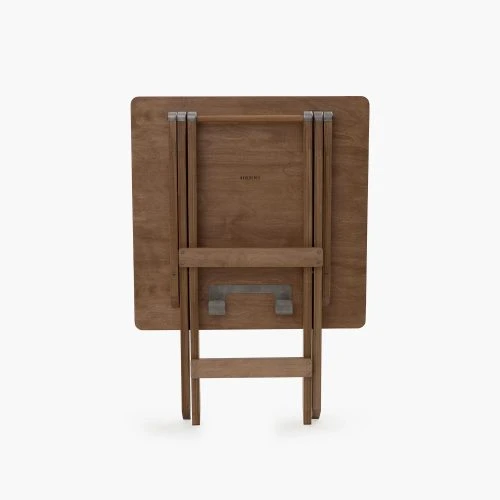 Ridgetop Wood Table and Folding Chair Set - Gessato Design Store