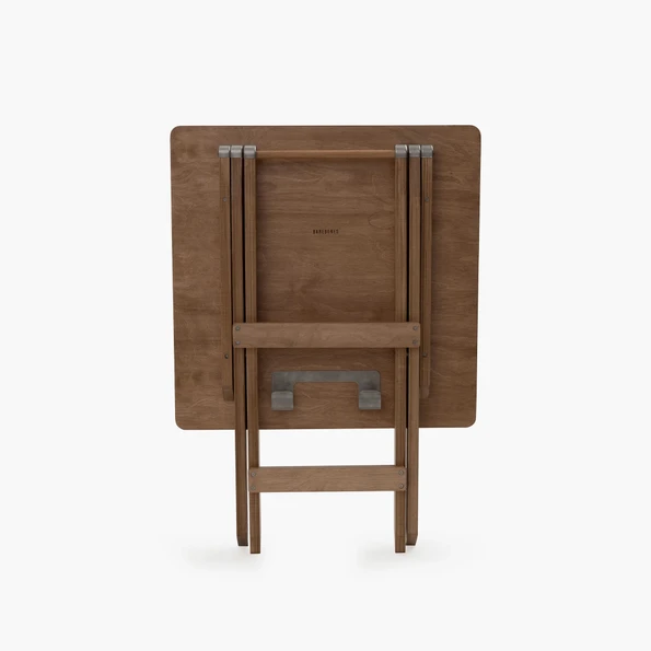 Barebones - Ridgetop Wood Table and Folding Chair Set | Gessato