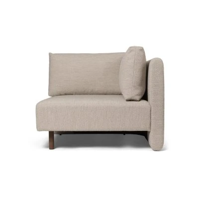 Dase Sofa Corner, Soft Bouclé - Natural - Gessato Design Store