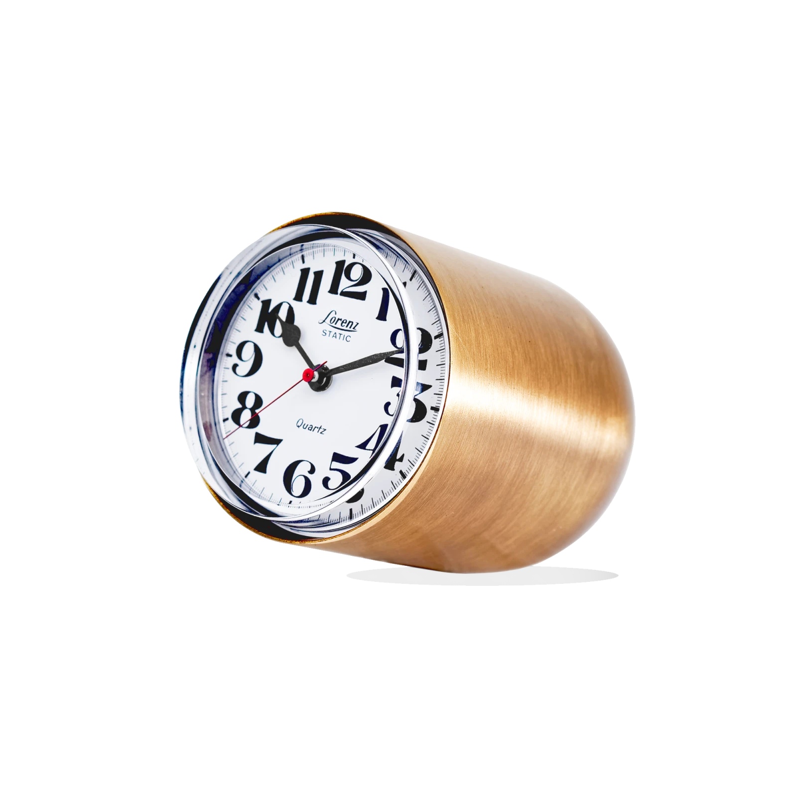 Lorenz Static Table Clock - Gold - Gessato Design Store