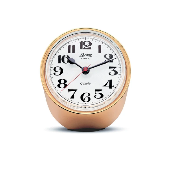 Lorenz Static 置時計 GOLD ゴールド　レトロ　ヴィンテージ Lorenz - Lorenz Static Table Clock - Gold | Gessato Design Store