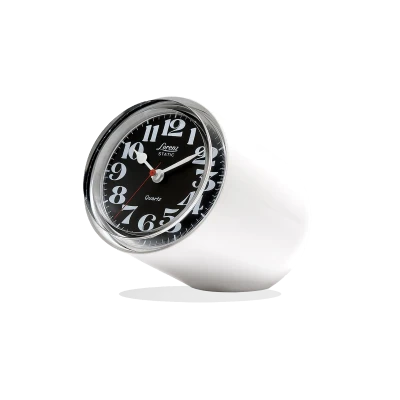 Lorenz Static Table Clock - White - Gessato Design Store