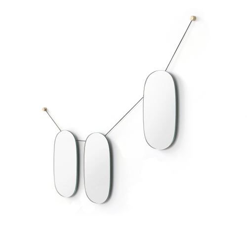 Lure Mirror Triple - Gessato Design Store