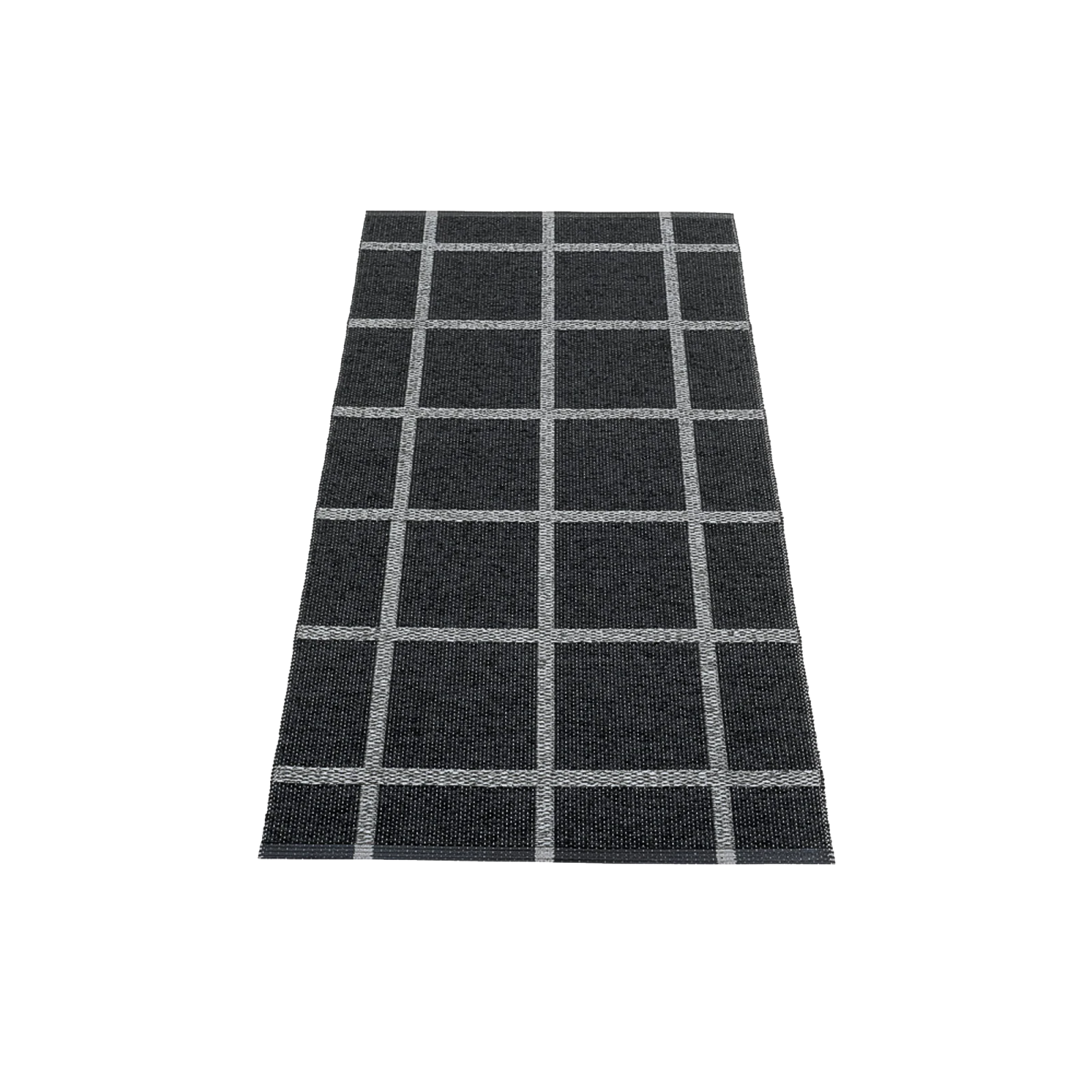 Pappelina ADA Indoor/Outdoor Rug - Black - Gessato Design Store