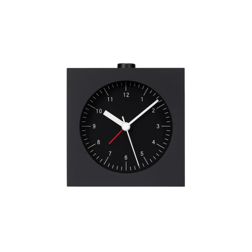 City Pop L - Alarm Clock, Black - Gessato Design Store