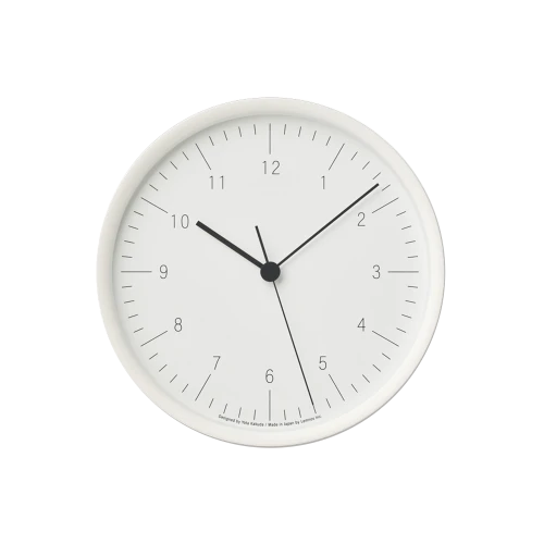 City Pop - Wall Clock, White - Gessato Design Store