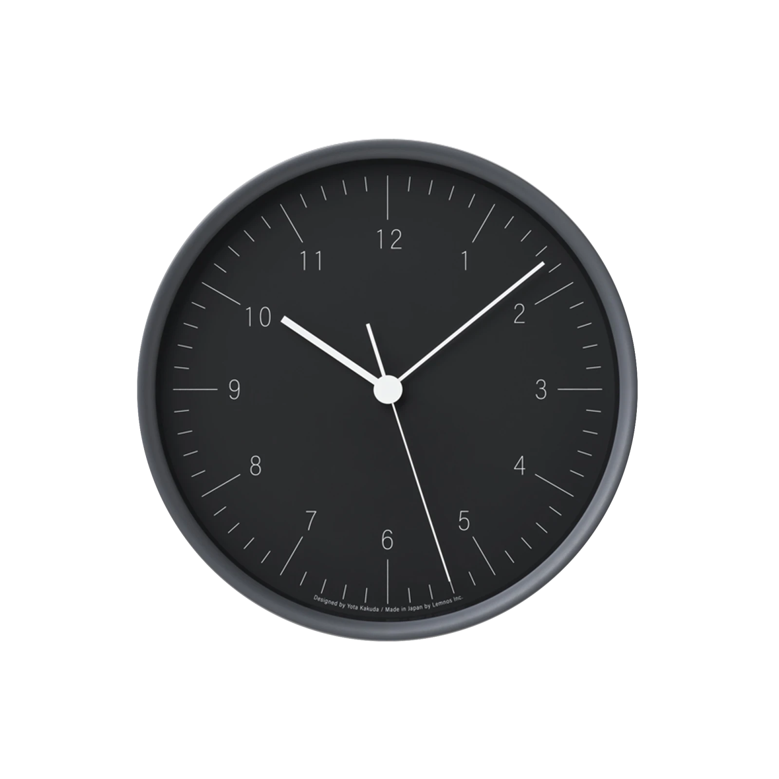 City Pop - Wall Clock, Black - Gessato Design Store