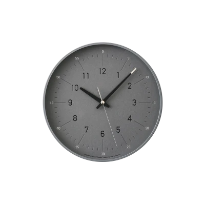 Essent Wall Clock - Grey - Gessato Design Store