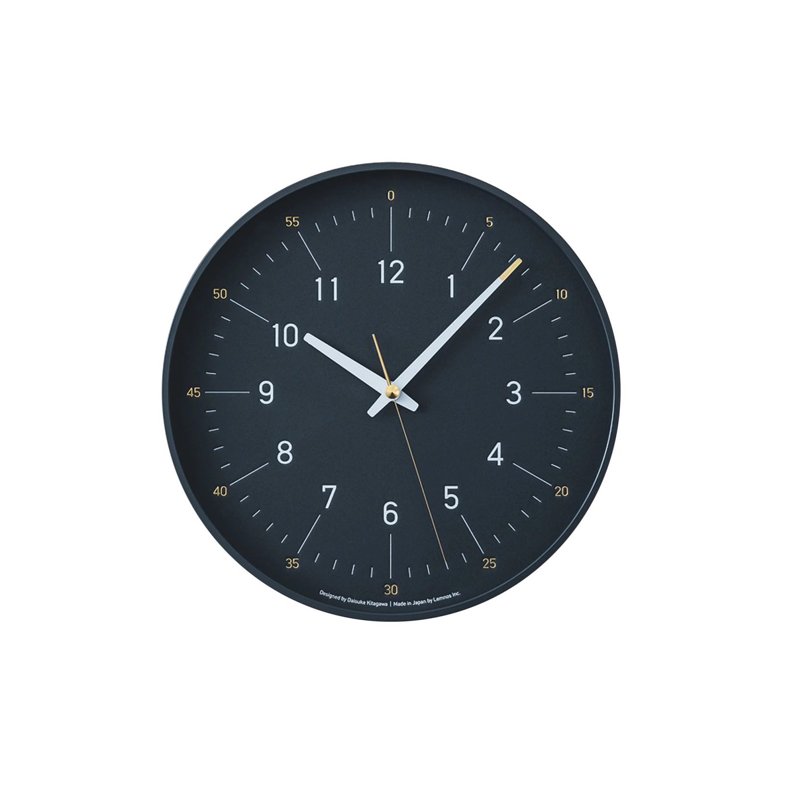 Essent Wall Clock - Navy - Gessato Design Store
