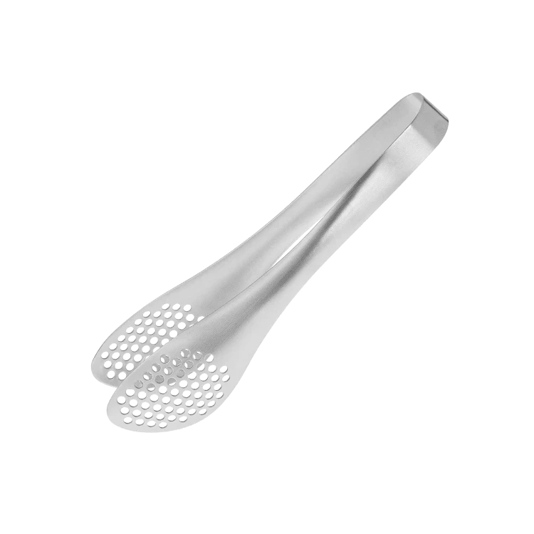 Sori Yanagi Stainless Steel Perforated Tongs - Gessato Design Store