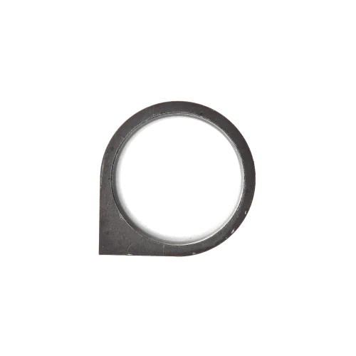 Corner Concrete Ring, Dark Grey - Gessato Design Store