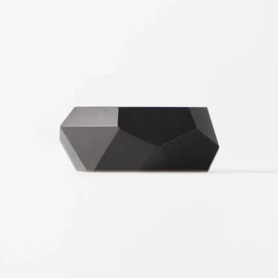 Rock Concrete Ring, Dark Grey - Gessato Design Store