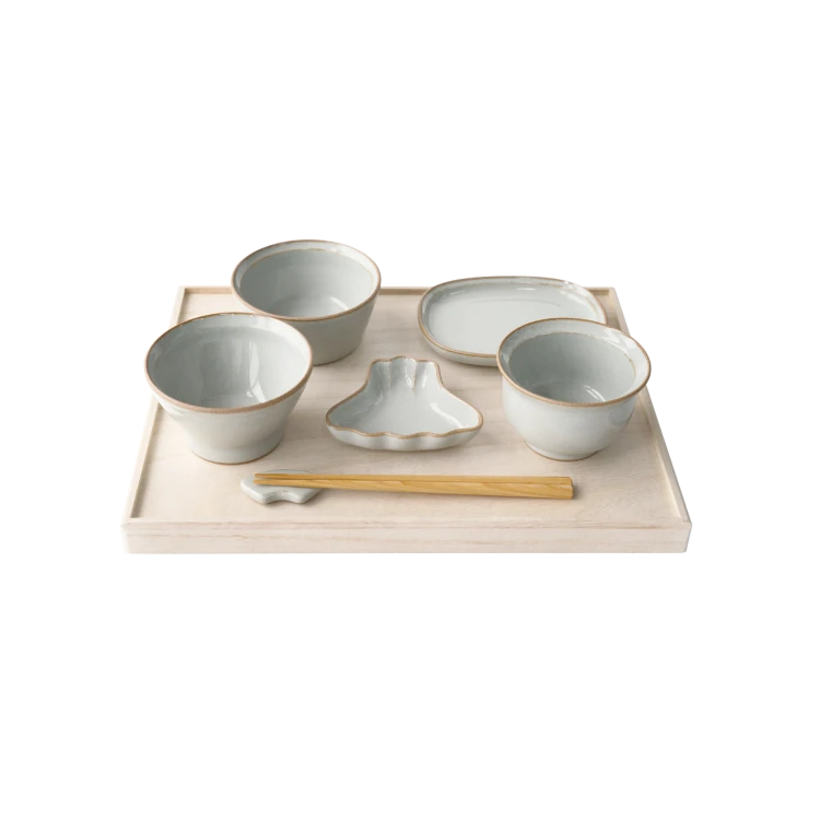 Amabro Okuizome - Dinner Set - Sand - Gessato Design Store