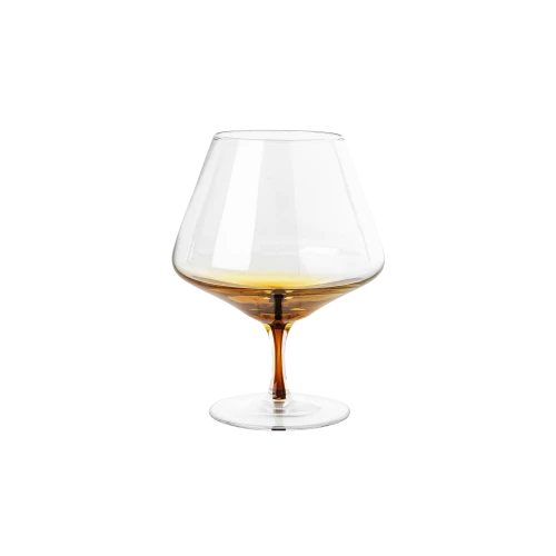 Amber Cognac Glass, Set of 4 - Gessato Design Store