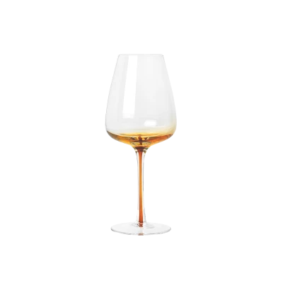 Amber White Wine Glass, Set of 4 - Gessato Design Store