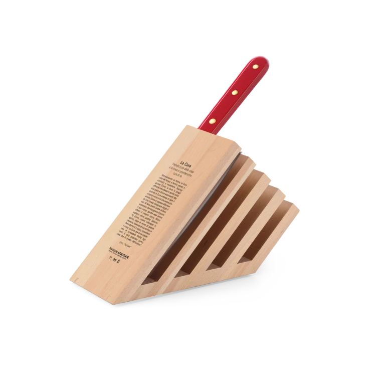 Porcupine Strain Wooden Knife Block - Gessato Design Store