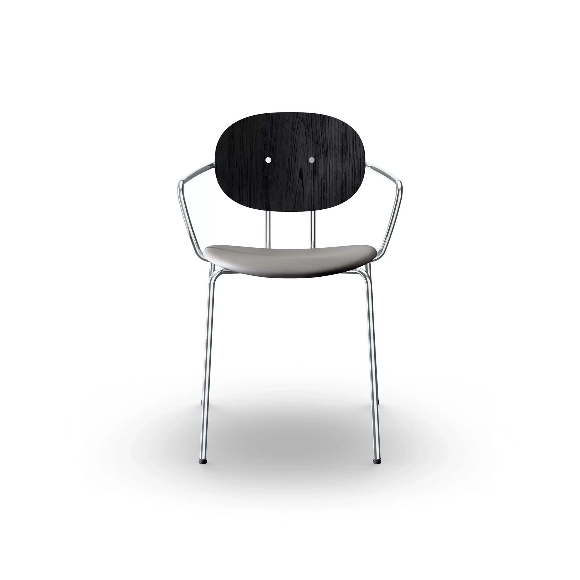  Black lacquer, Leather grey