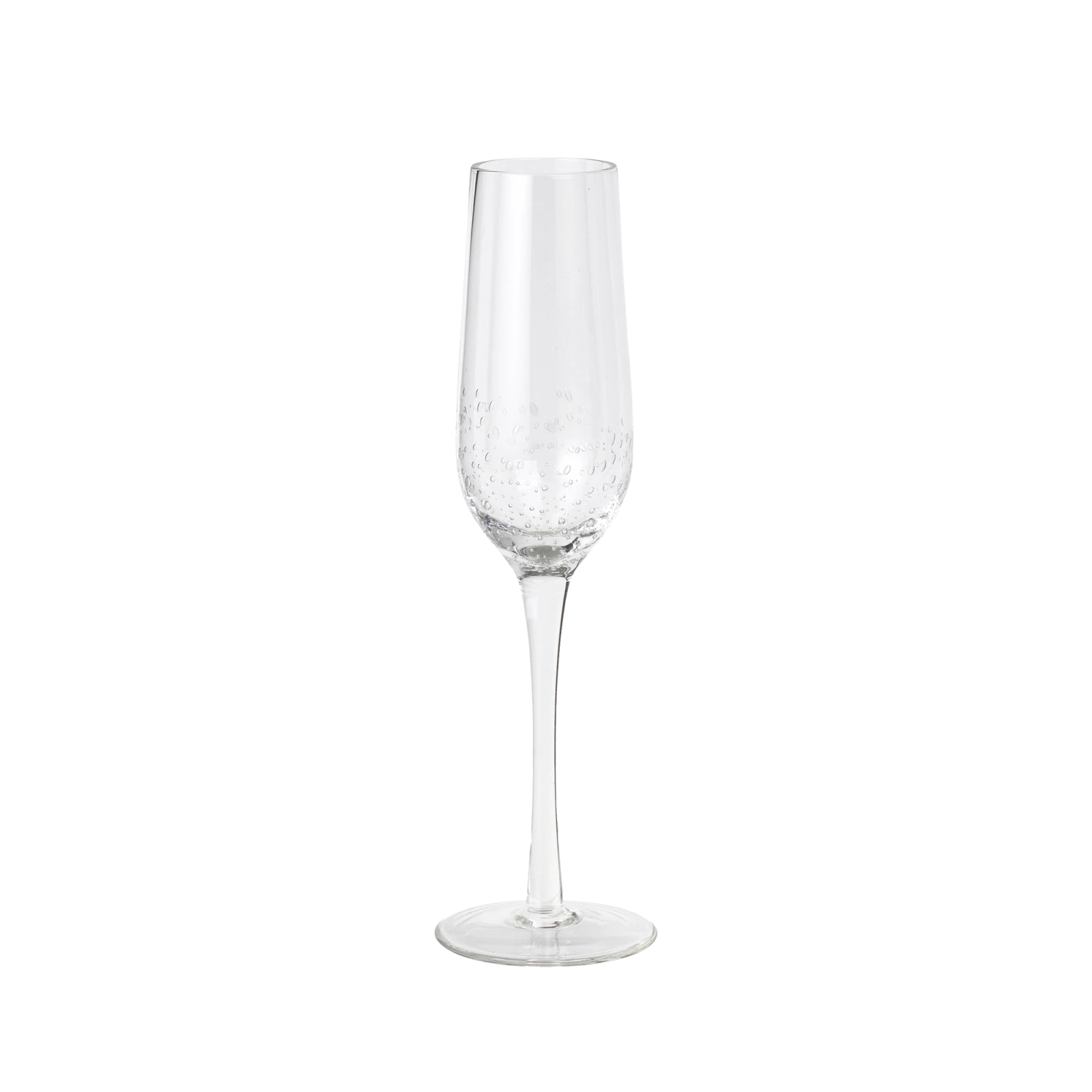 Bubble Flute Glass, Set of 4 - Gessato Design Store