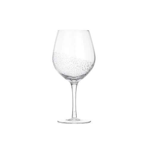 Bubble Red Wine Glass, Set of 4 - Gessato Design Store