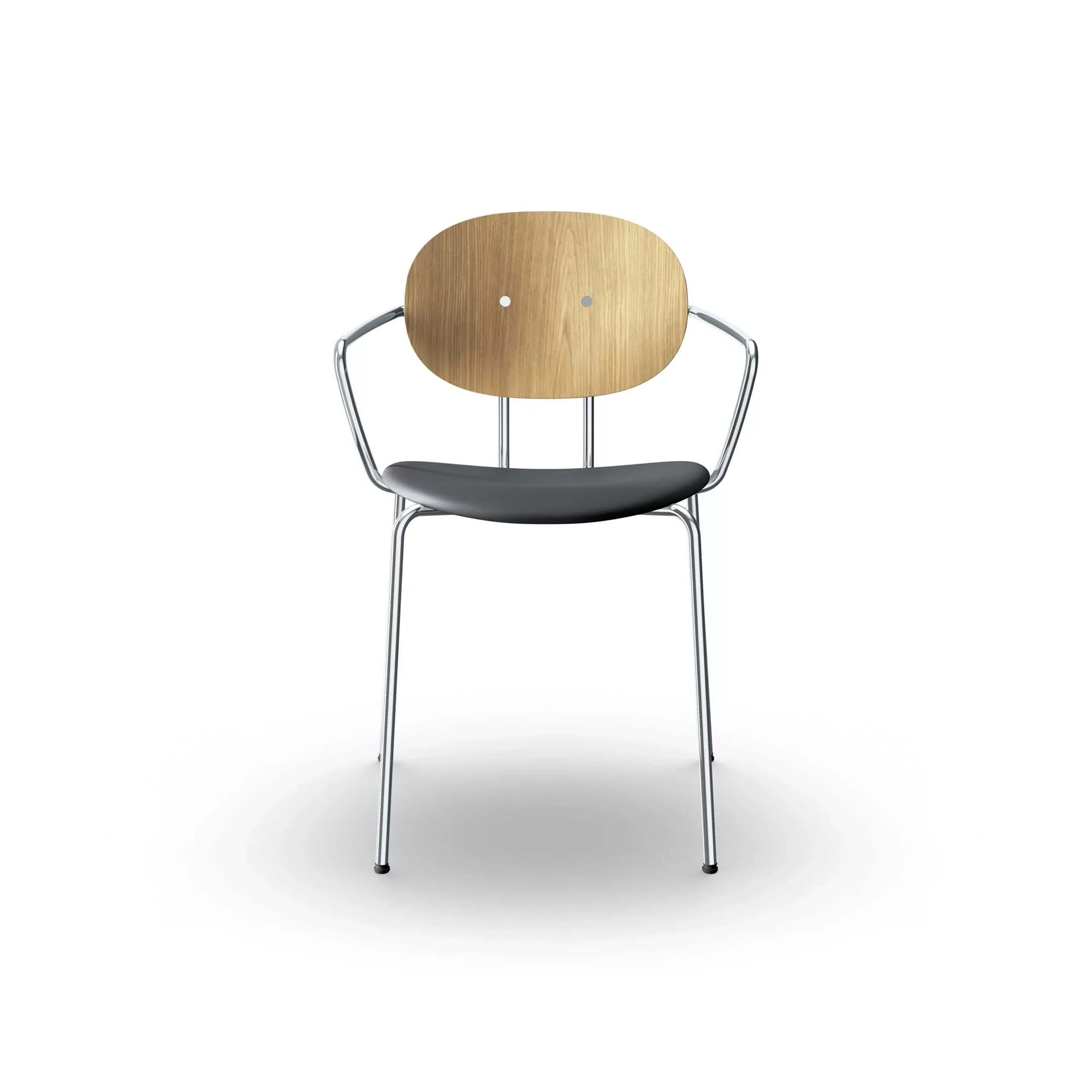  Oak veneer lacquer, Leather charcoal