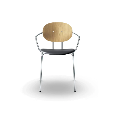 Piet Hein Chair Chrome Edition With Armrest - Gessato Design Store