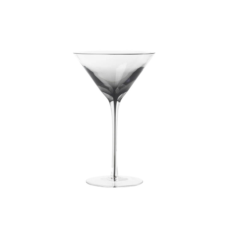 Smoke Martini Glass, Set of 4