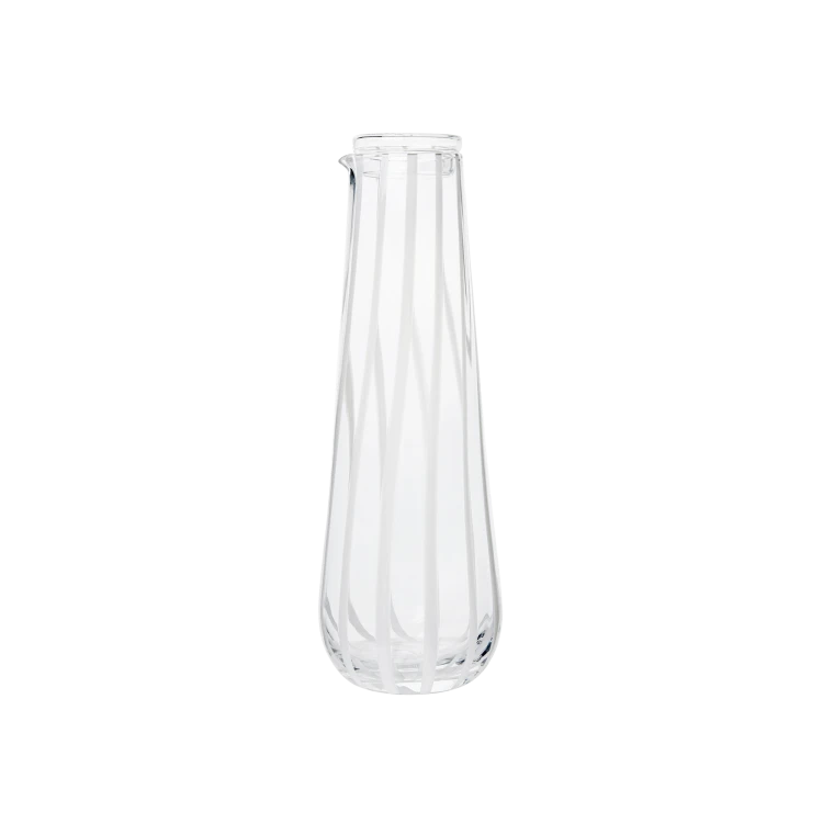 Stripe Carafe with Lid