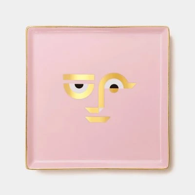 Apollo Ceramic Tray, Pink - Gessato Design Store