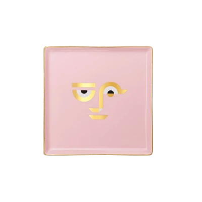 Apollo Ceramic Tray, Pink - Gessato Design Store