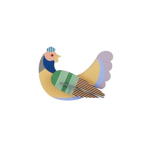 Chicken - Ornament - Gessato Design Store