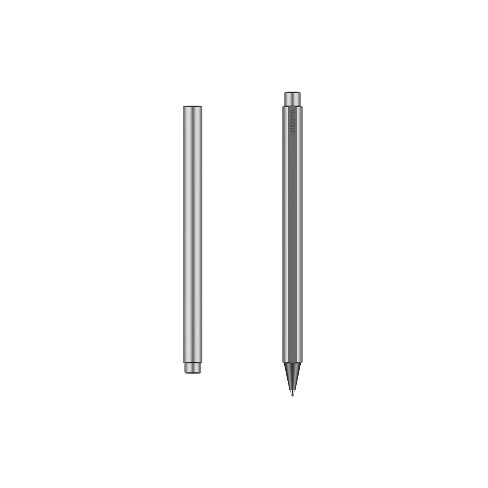 Stilform Flow Rollerball Pen, Comet Gray - Gessato Design Store