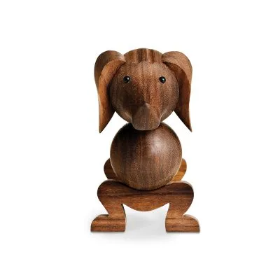 Kay Bojesen Dog Walnut - Gessato Design Store