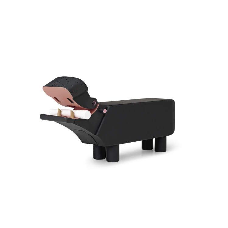 Kay Bojesen Hippo, Black - Gessato Design Store