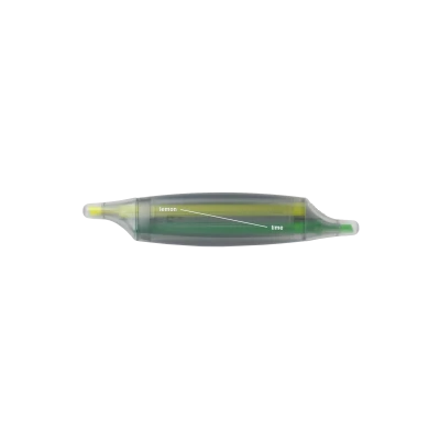 Parallel Highlighter - Lemon/Lime - Gessato Design Store