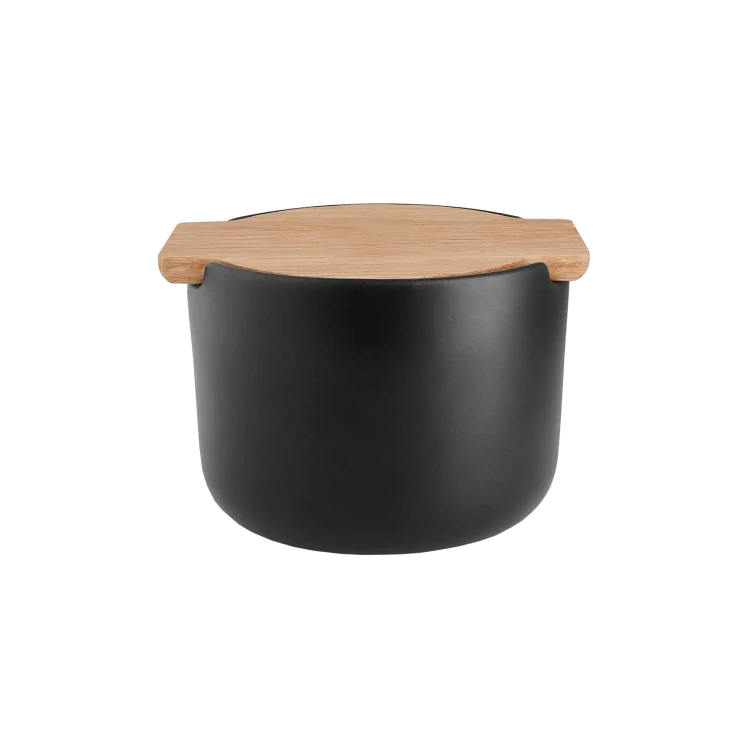 Nordic Kitchen Salt Cellar with Lid - Gessato Design Store