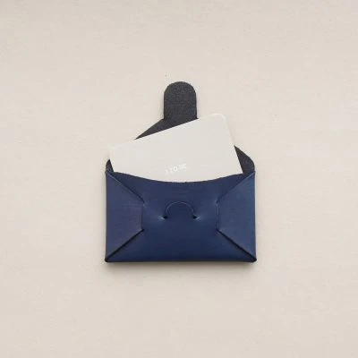 Seamless Card Case - Indigo - Gessato Design Store
