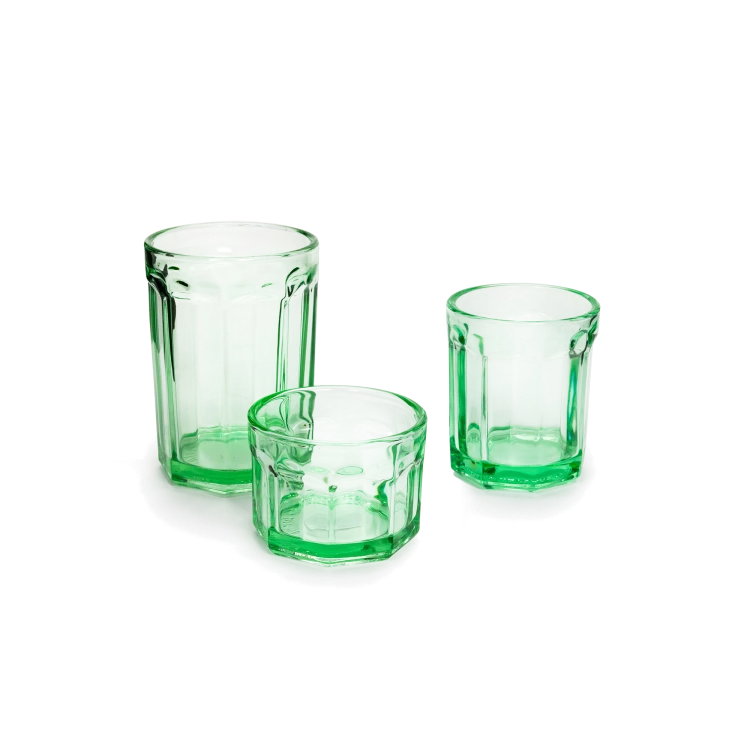 Glass Fish&Fish, Set of 4